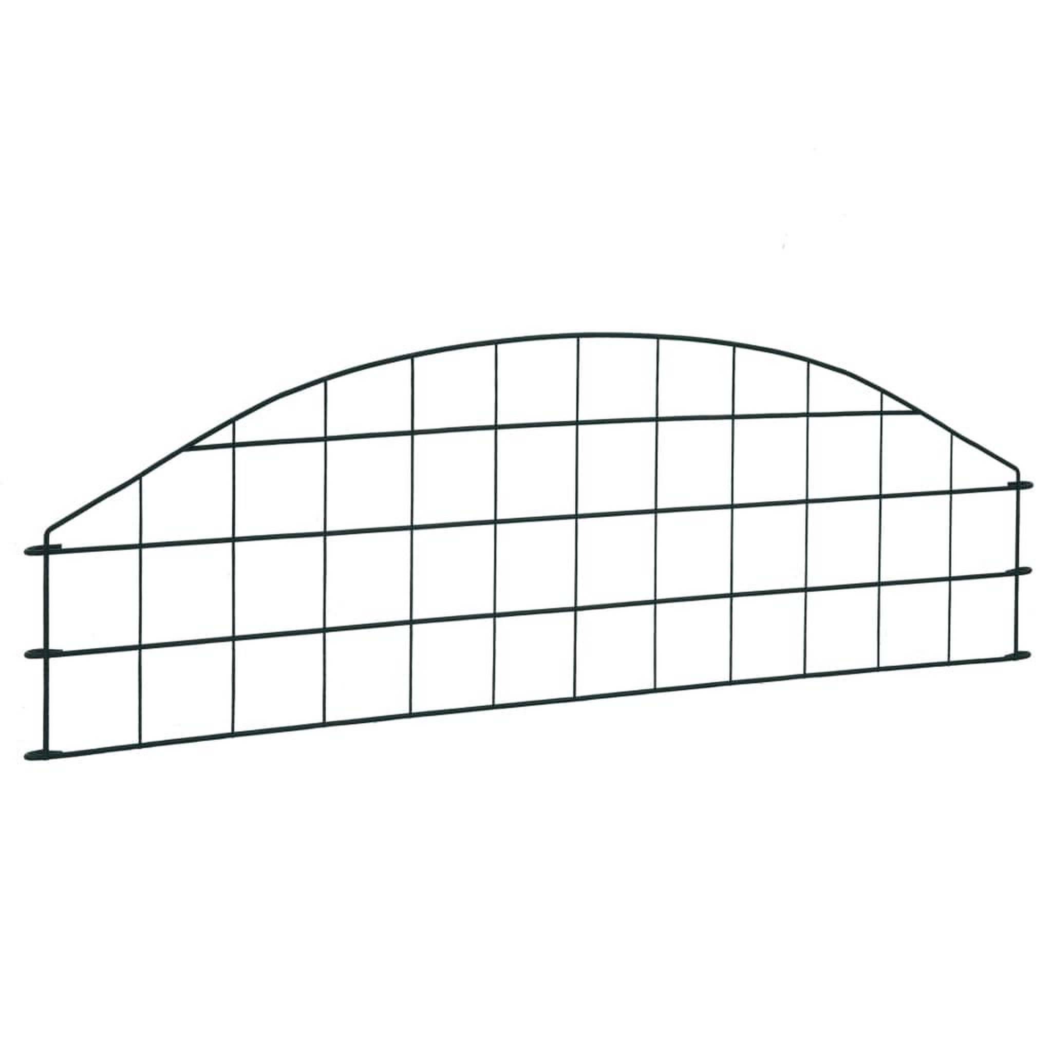 Voir la diapositive 3 : VIDAXL Ensemble de cloture de jardin arquee 77,3x26 cm vert