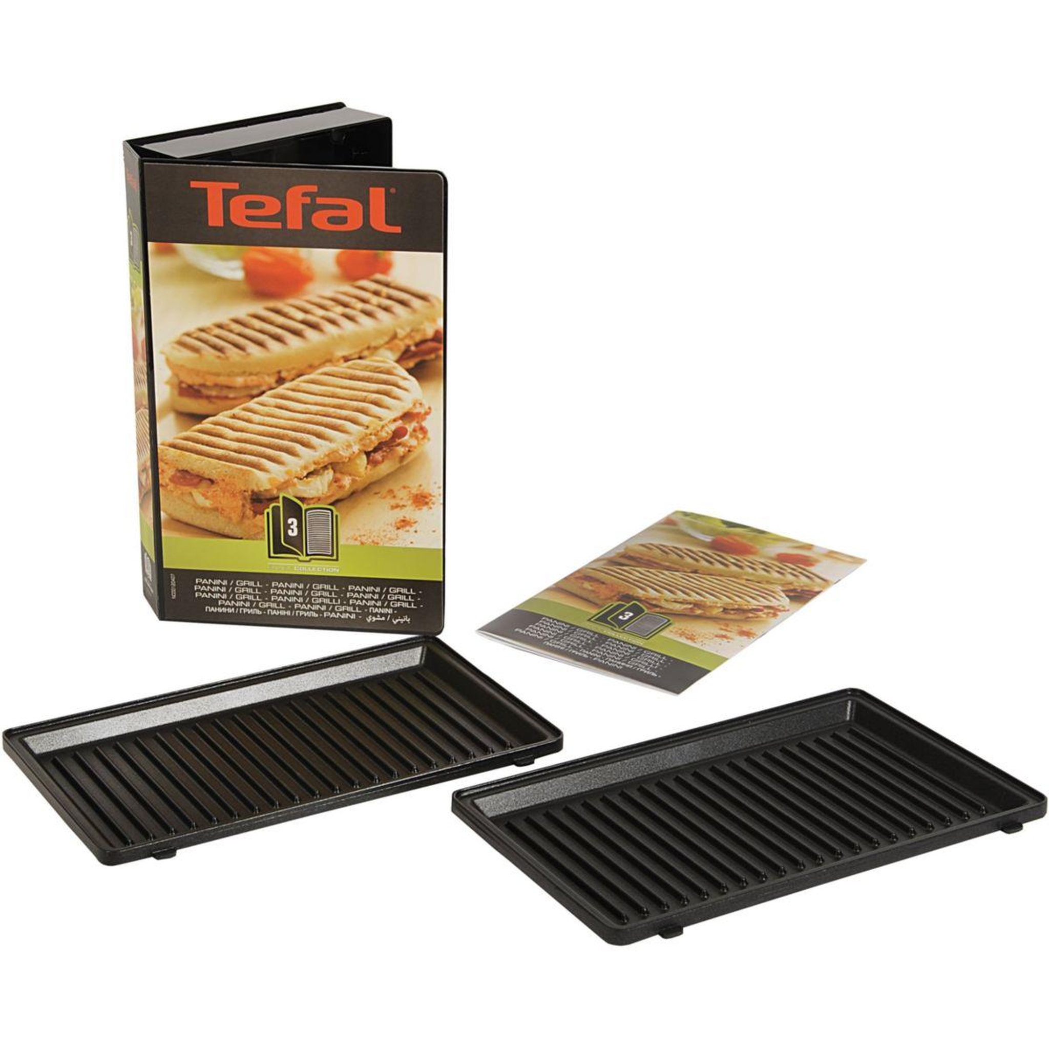 Voir la diapositive 3 : TEFAL Gaufrier, sandwich Snack Collection SW857D12