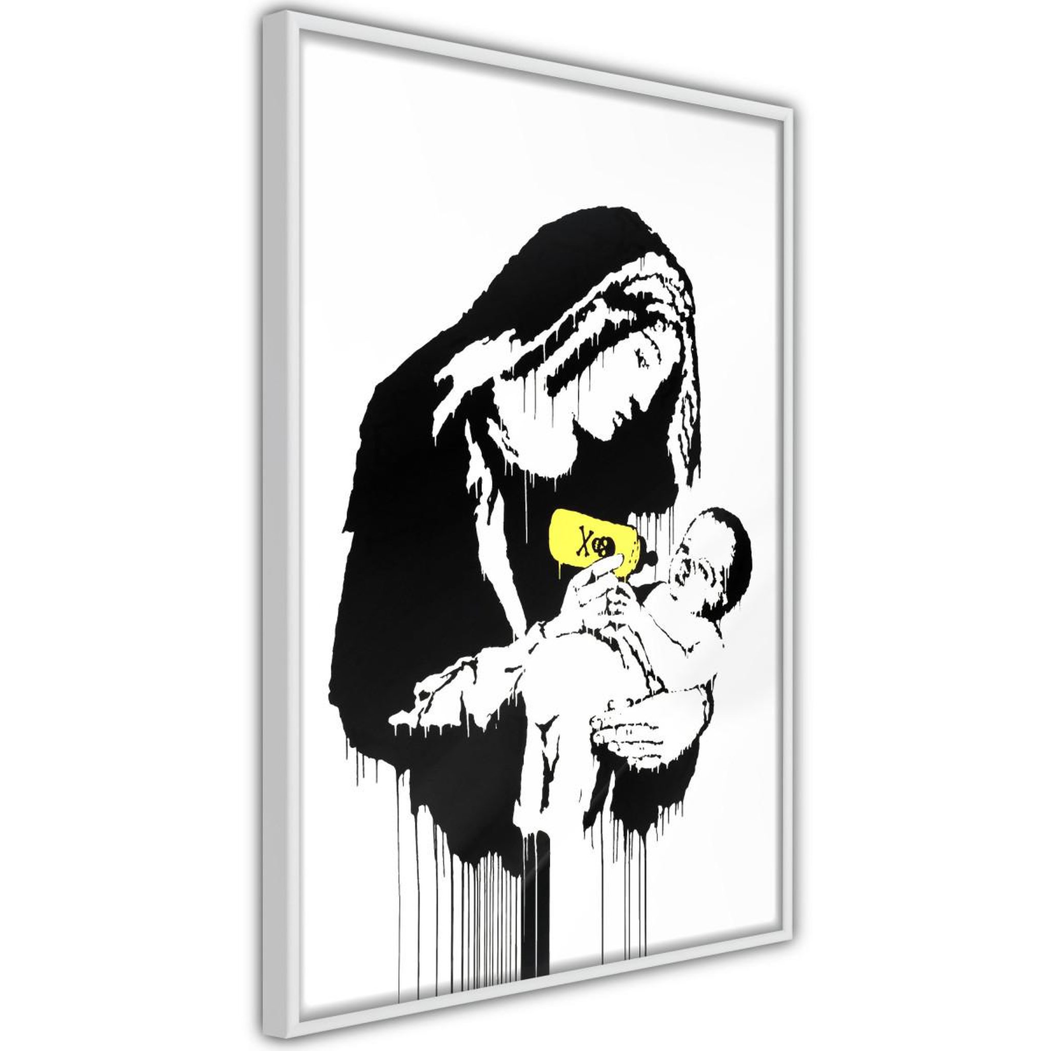 Paris Prix Affiche murale encadrée  banksy toxic mary