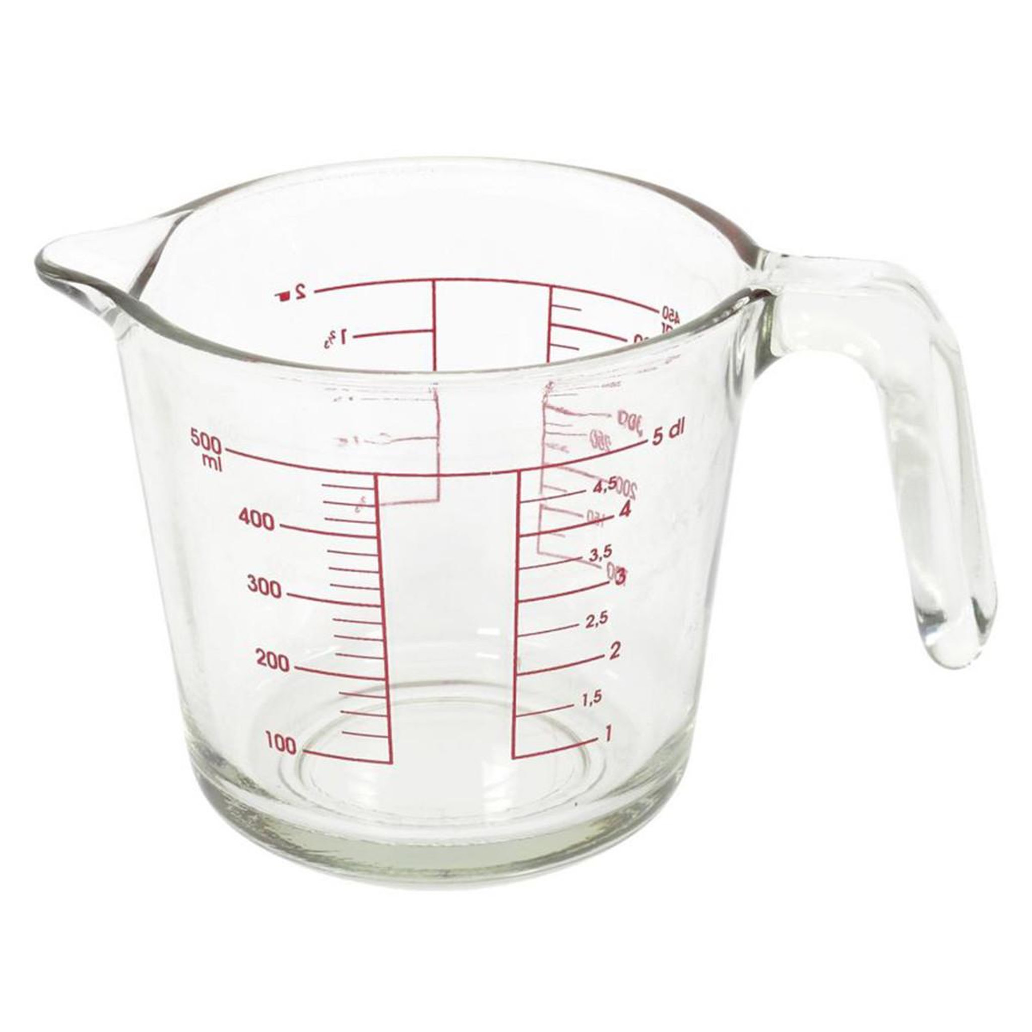 Voir la diapositive 1 : Lily Cook Verre Doseur en Verre  Kitchen  50cl Transparent