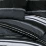 Voir la diapositive 5 : VIDAXL Ensemble de housse de couette noir et blanc 220x240 cm Coton