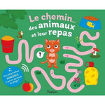 LE CHEMIN... DES ANIMAUX ET LEUR REPAS. DES LABYRINTHES SONORES A SUIVRE DU BOUT DU DOIGT !, Choux Nathalie