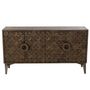 Voir la diapositive 2 : Paris Prix Buffet 4 Portes en Bois  Anderson  152cm Marron