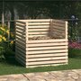 Voir la diapositive 1 : VIDAXL Composteur 100x100x102 cm Bois massif de pin