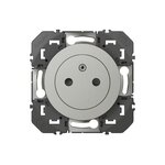 Legrand Prise avec terre affleurante Dooxie, LEGRAND, aluminium