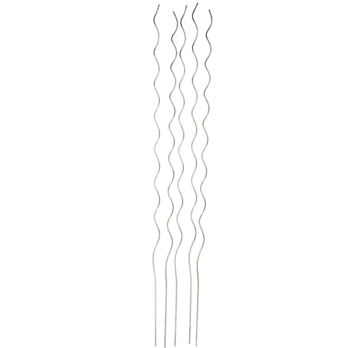 WERKAPRO Lot 5 tuteurs spirales  1,8m  WERKA PRO en acier