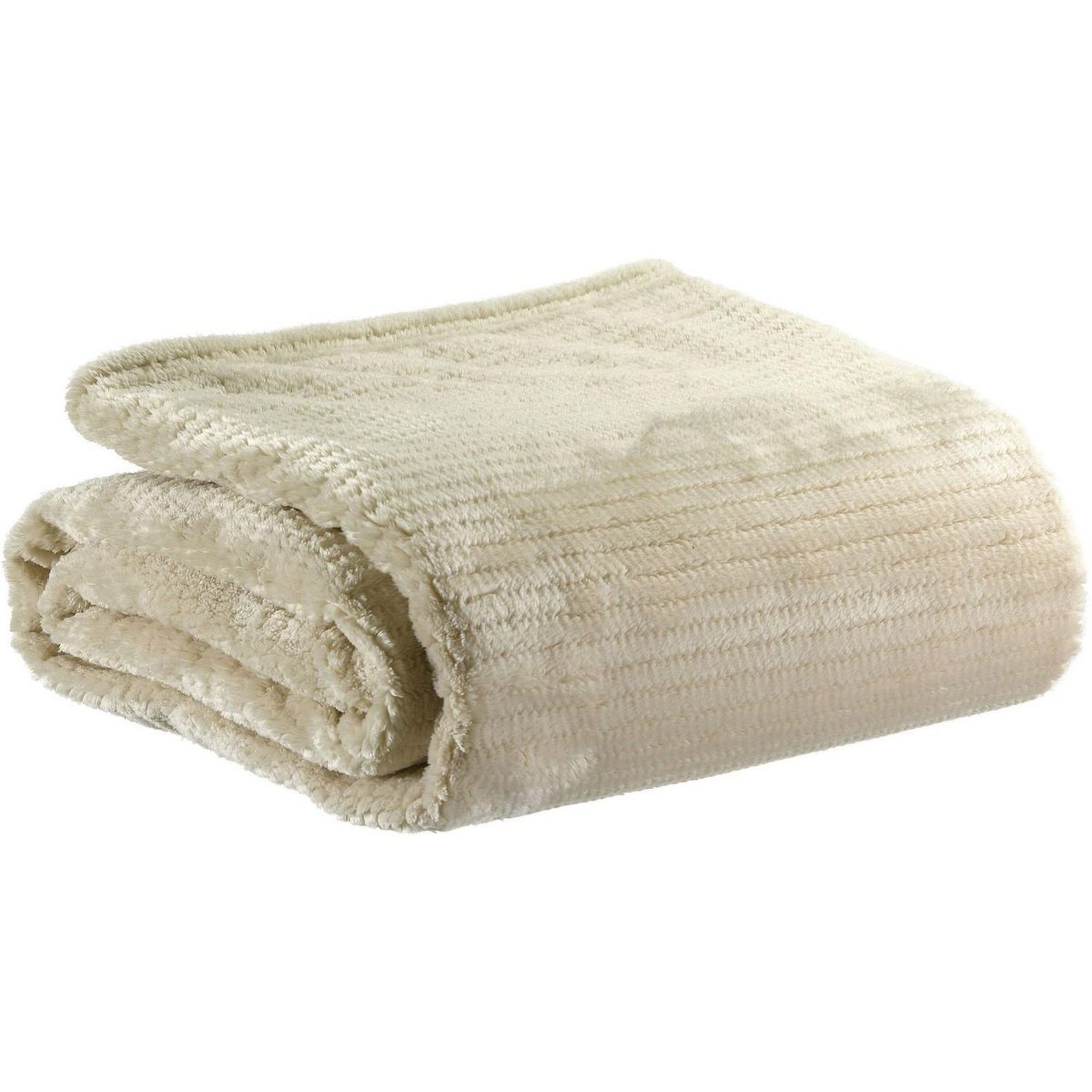 Les Ateliers du Linge Plaid Saya 130x160 Beige Microflannelle