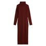 Voir la diapositive 3 : INEXTENSO Robe mi-longue marron femme