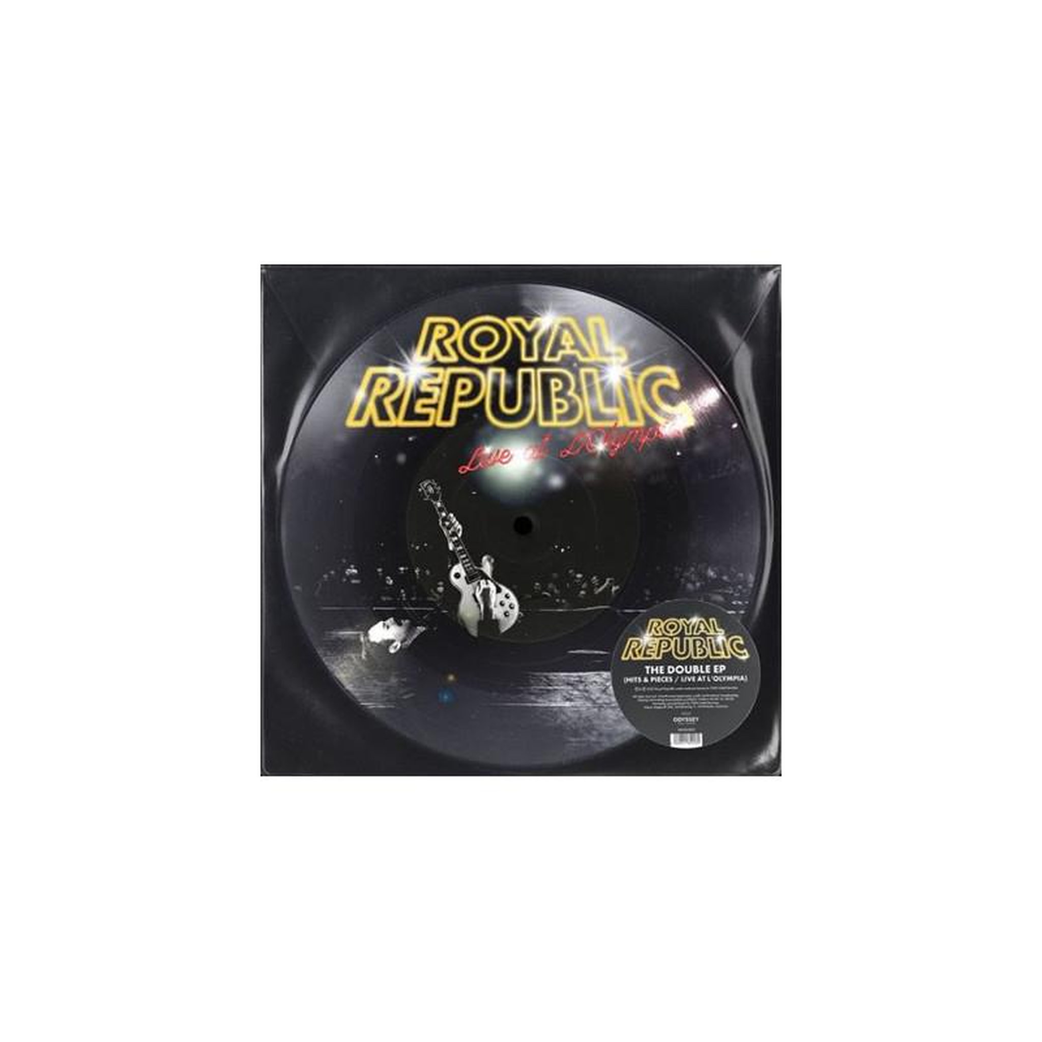 Vinyle 33t picture disc royal republic the double ep hits & pieces / live at l'olympia