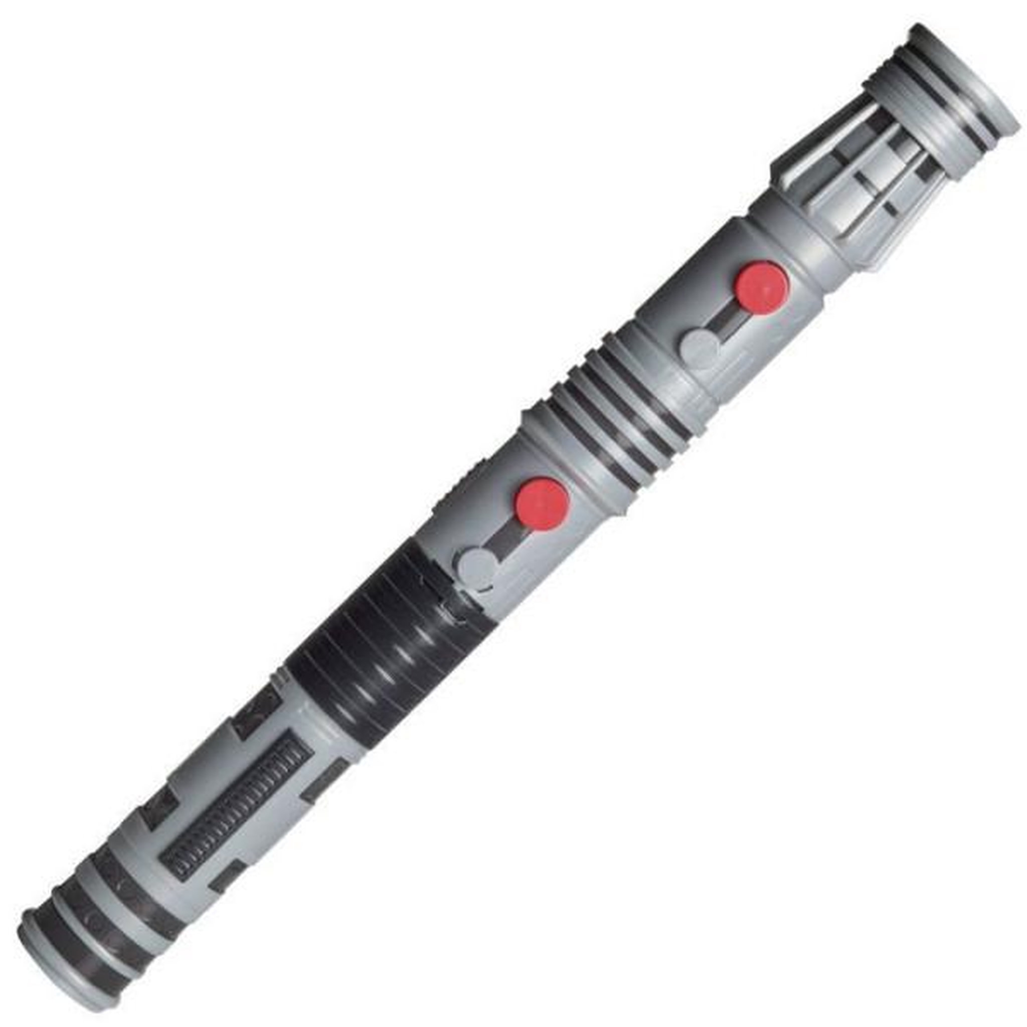 Voir la diapositive 3 : HASBRO Sabre laser de Dark Maul à double lame électronique de Star Wars, sabre laser rouge sous licence officielle, convient aux dég