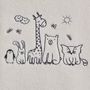 Voir la diapositive 2 : Sensei Maison Ensemble enfant 1 serviette de toilette + 1 drap de bain BABY JUNGLE