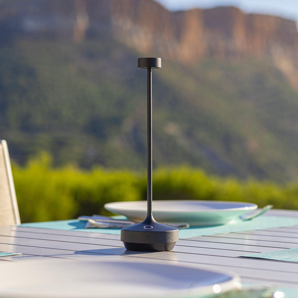 Lumisky Lampe de table sans fil LED RUBY Noir