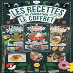 LE COFFRET LES RECETTES DE L'ANIMATION. COFFRET EN 3 VOLUMES : LES RECETTES DU MONDE DANS LES FILMS D'ANIMATION ; LES BENTOS DES FILMS DU STUDIO GHIBLI ; LES RECETTES DES FILMS DU STUDIO GHIBLI, Vo Minh-Tri