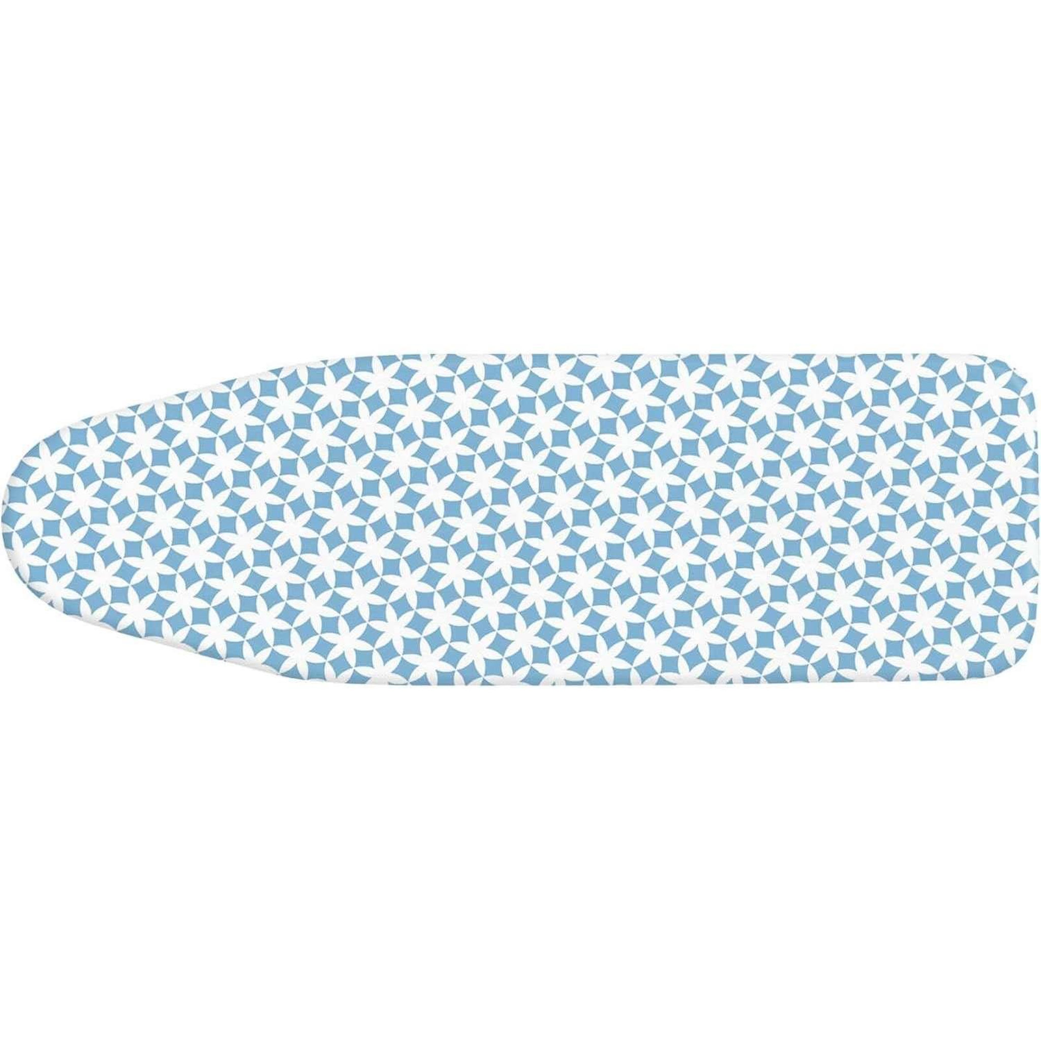 Wenko Housse de table à repasser - longueur 160 cm x 41 cm - bleu et blanc