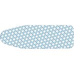 Wenko Housse de table à repasser - Longueur 160 cm x 41 cm - Bleu et blanc