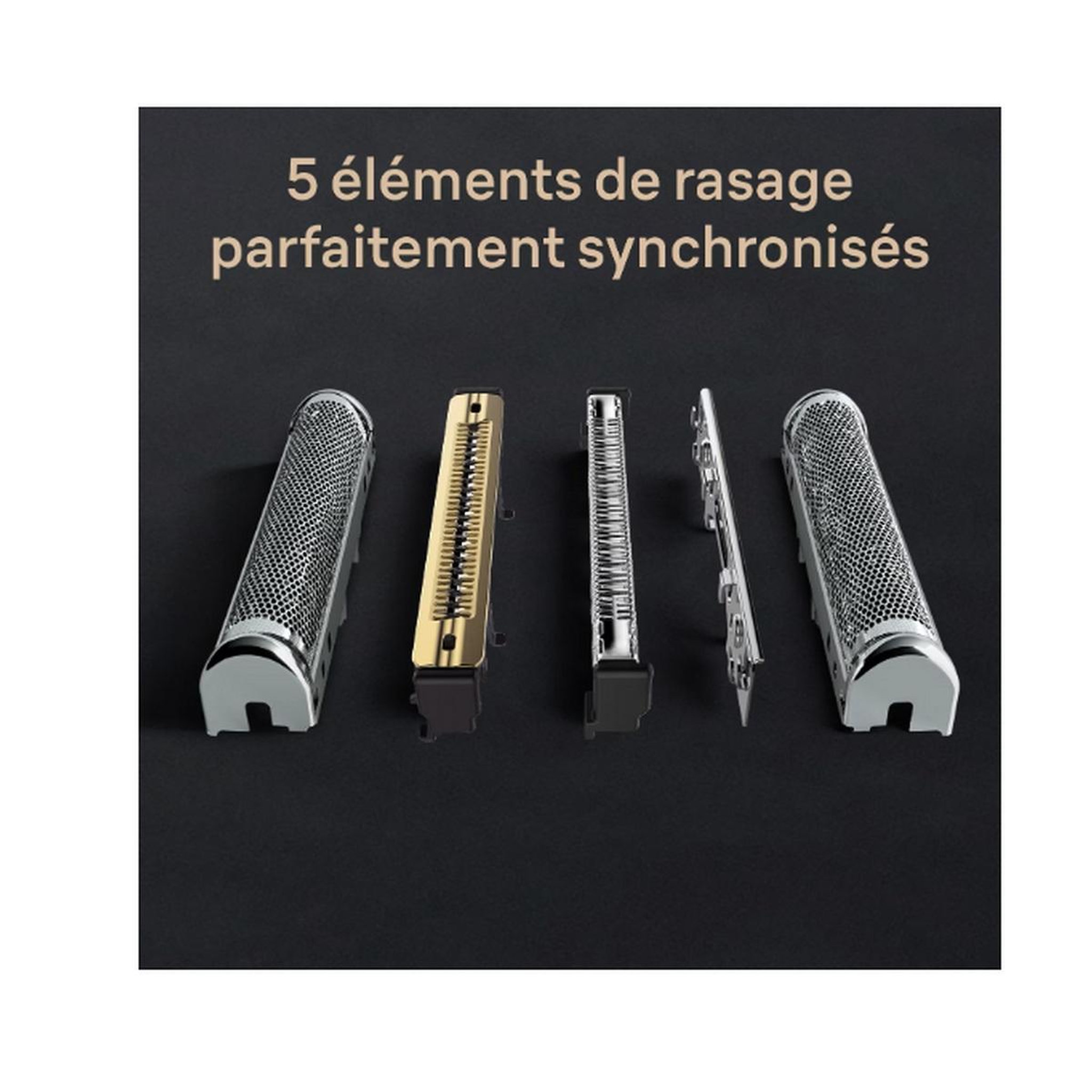 Voir la diapositive 3 : BRAUN Rasoir électrique rechargeable étanche - 9515s