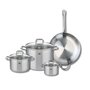 Voir la diapositive 1 : ELO Set de 1 Poêle de cuisson 32 cm et 3 faitouts 14, 20 et 26 cm Elo Profi Citrin