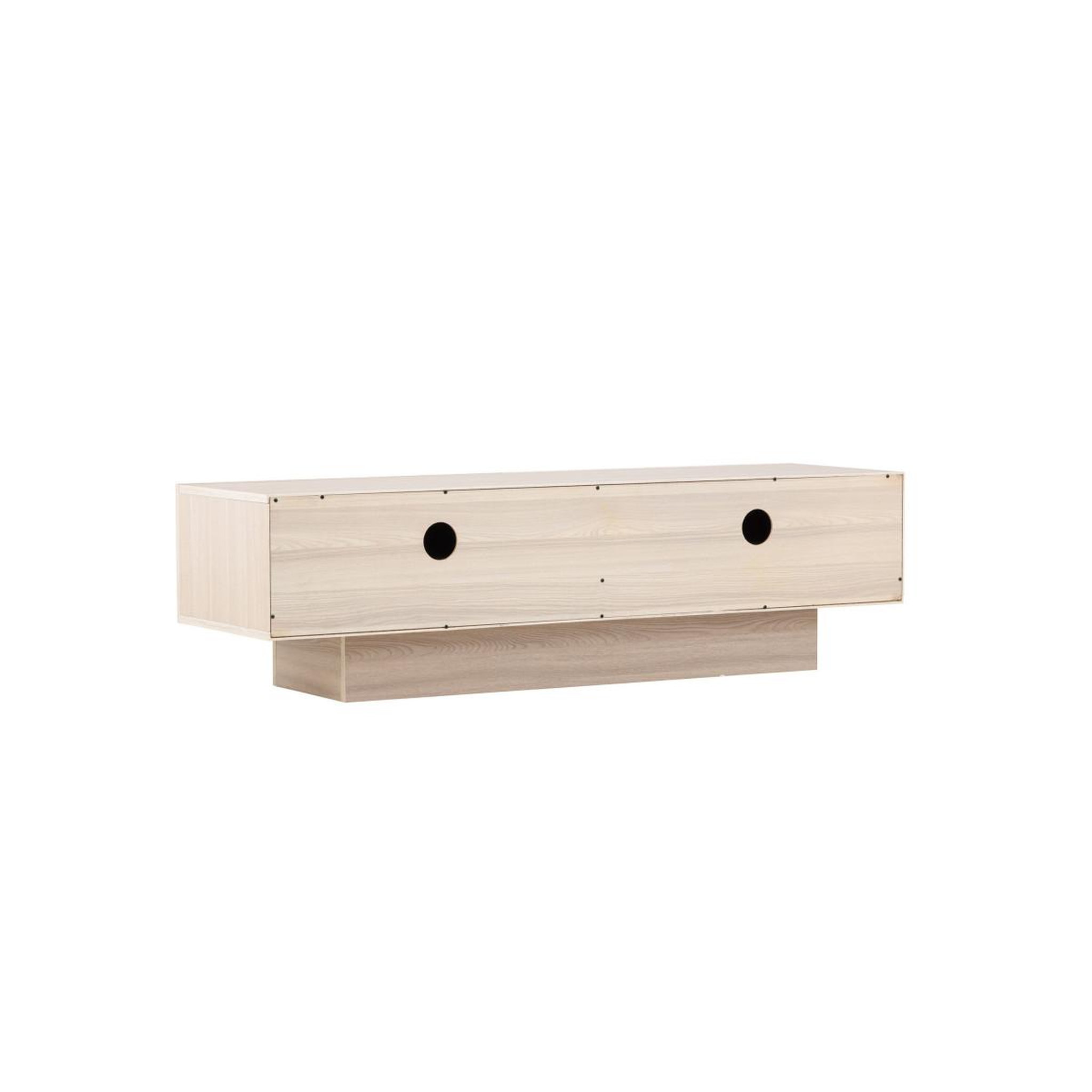 Voir la diapositive 5 : Paris Prix Meuble tv 2 portes  cuenca  160cm naturel