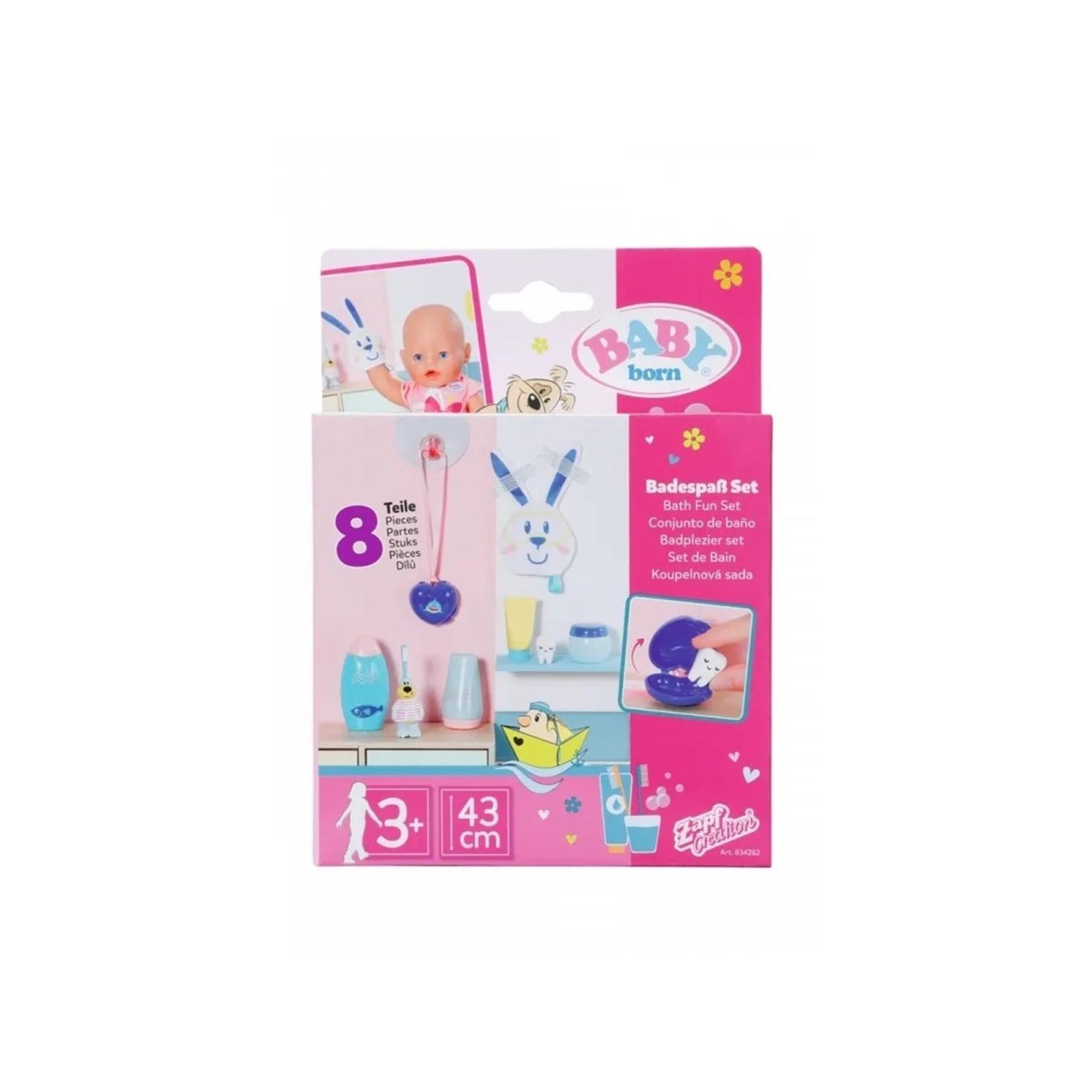 Voir la diapositive 5 : Zapf Creation BABY born Bath Set pour le bain