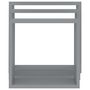 Voir la diapositive 5 : VIDAXL Etageres murales sous forme de cube 3 pcs Gris MDF