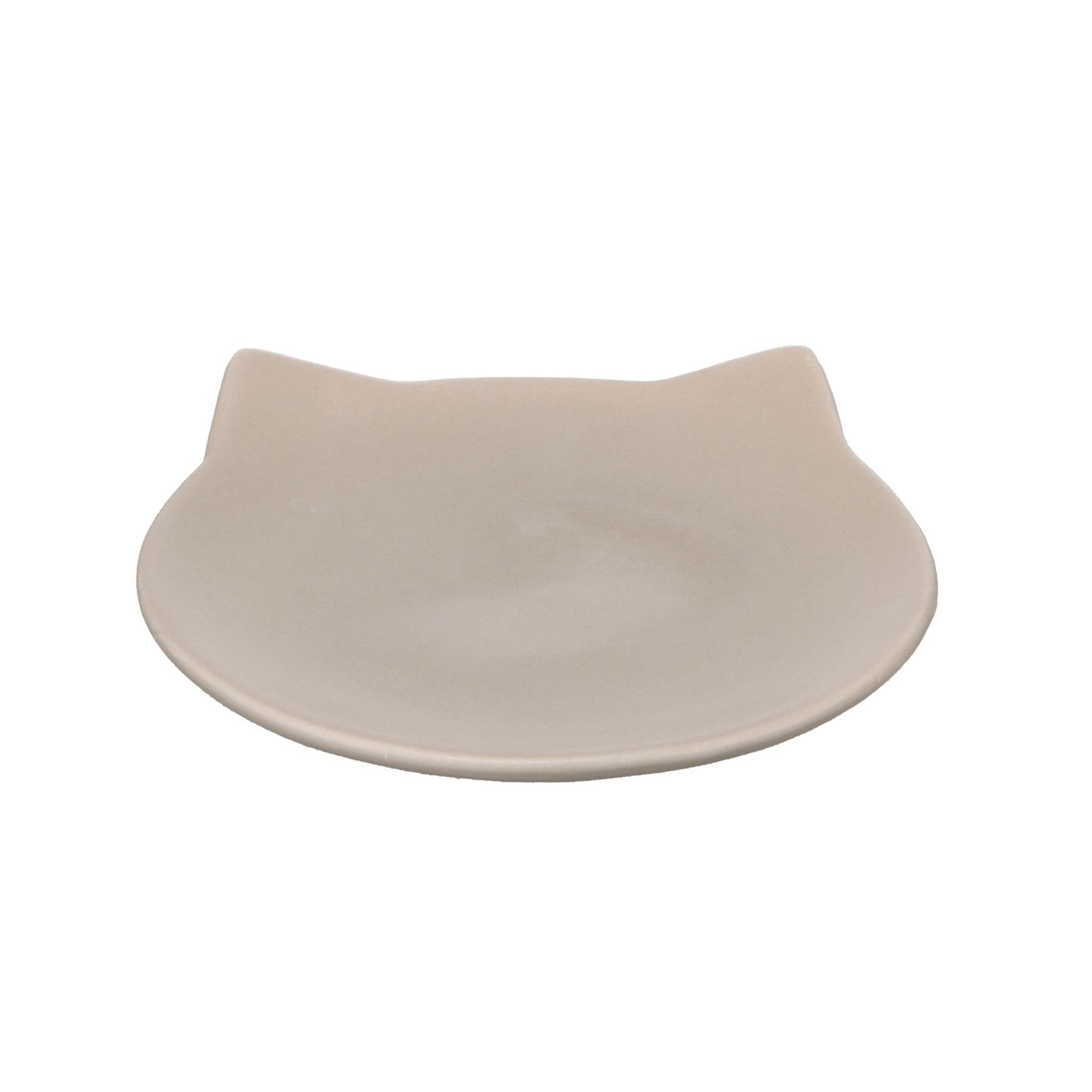 Voir la diapositive 1 : Eden Gamelle plat en céramique pour chat anti-stress filou