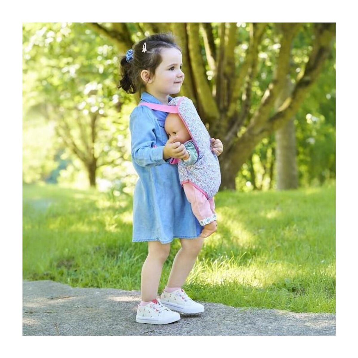 Corolle Porte-bébé Floral pour poupon 36 et 42 cm