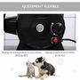 Voir la diapositive 4 : PAWHUT Séchoir sèche-poils toilettage pour chien chat animaux 2400 W - température vitesse réglable - 3 embouts - noir