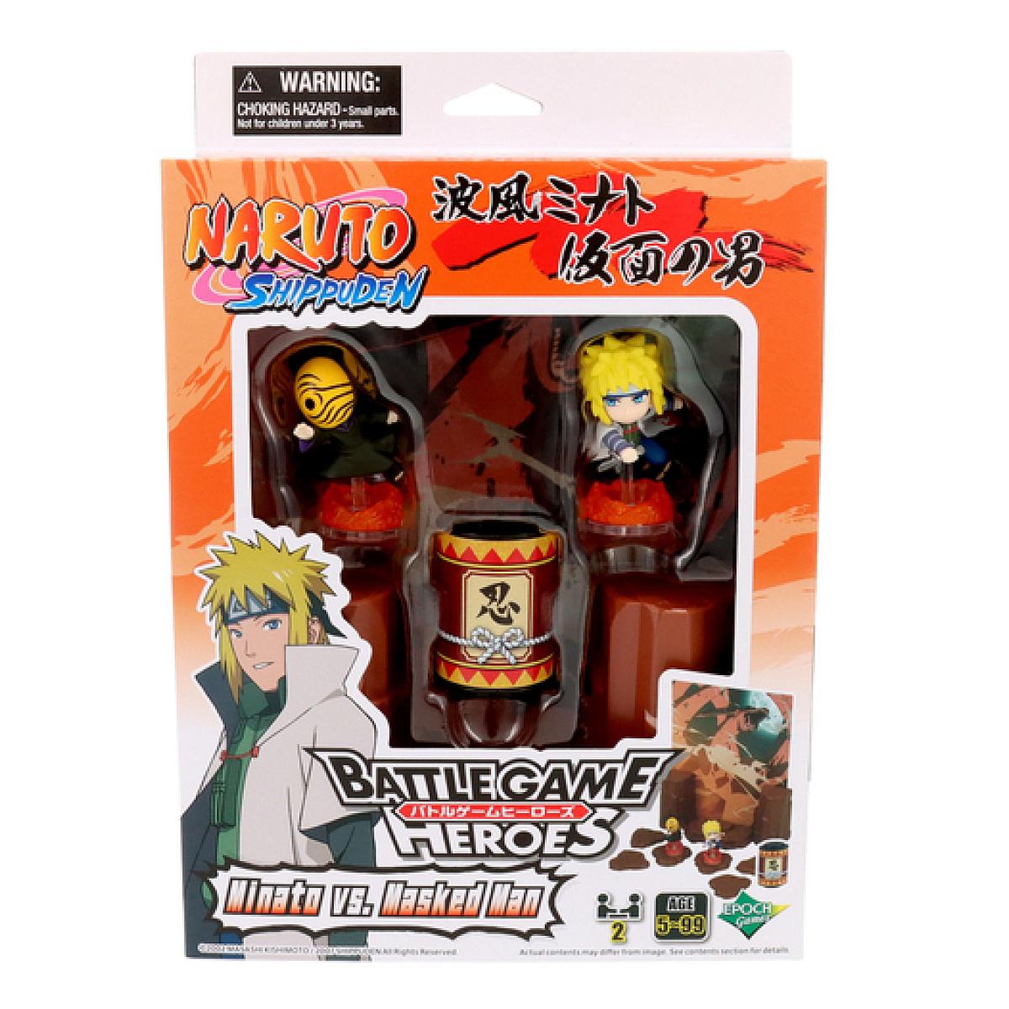 EPOCH Naruto SHIPPUDEN Minato VS. Masked Man