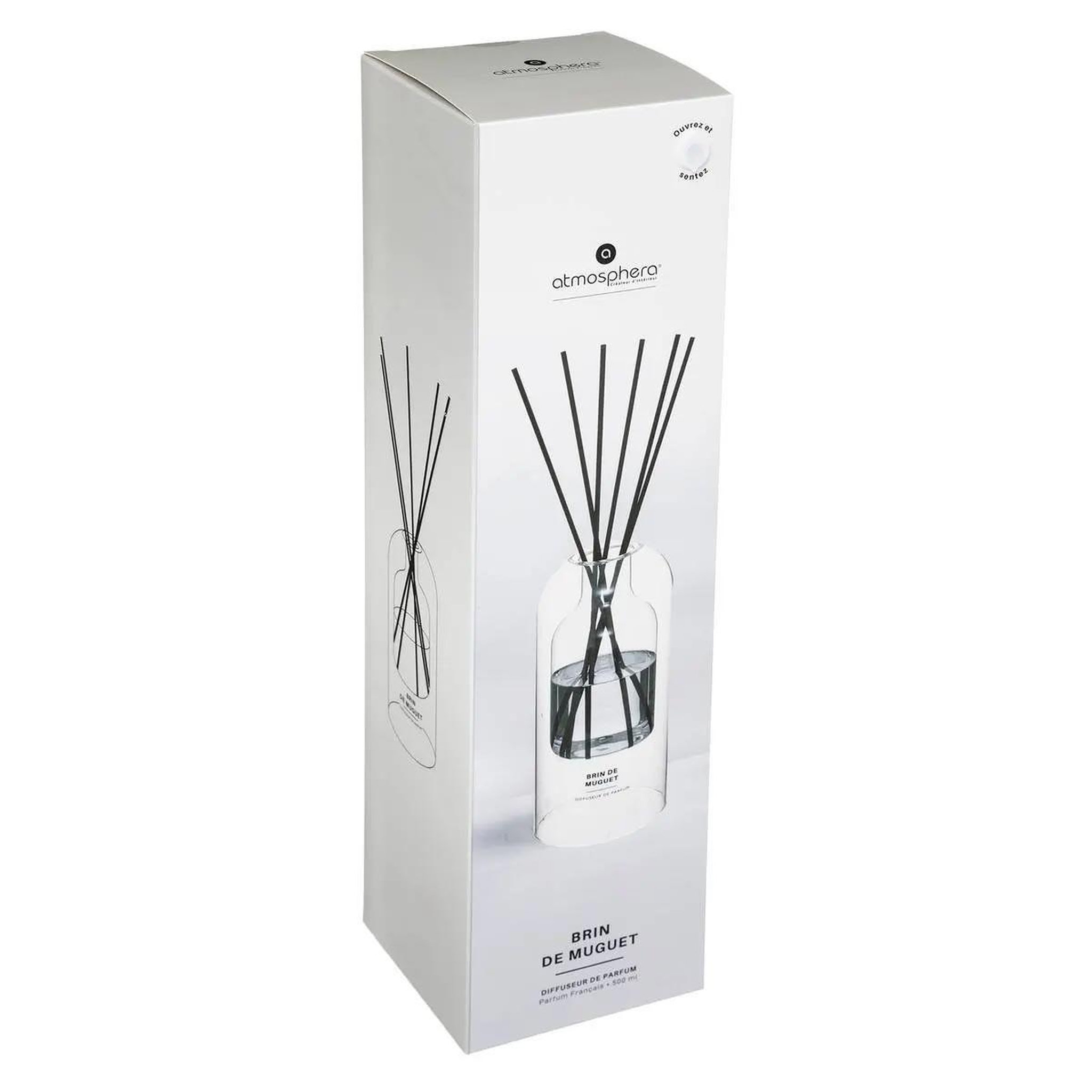 Voir la diapositive 3 : ATMOSPHERA Diffuseur de parfum  ilan  500ml brin de muguet