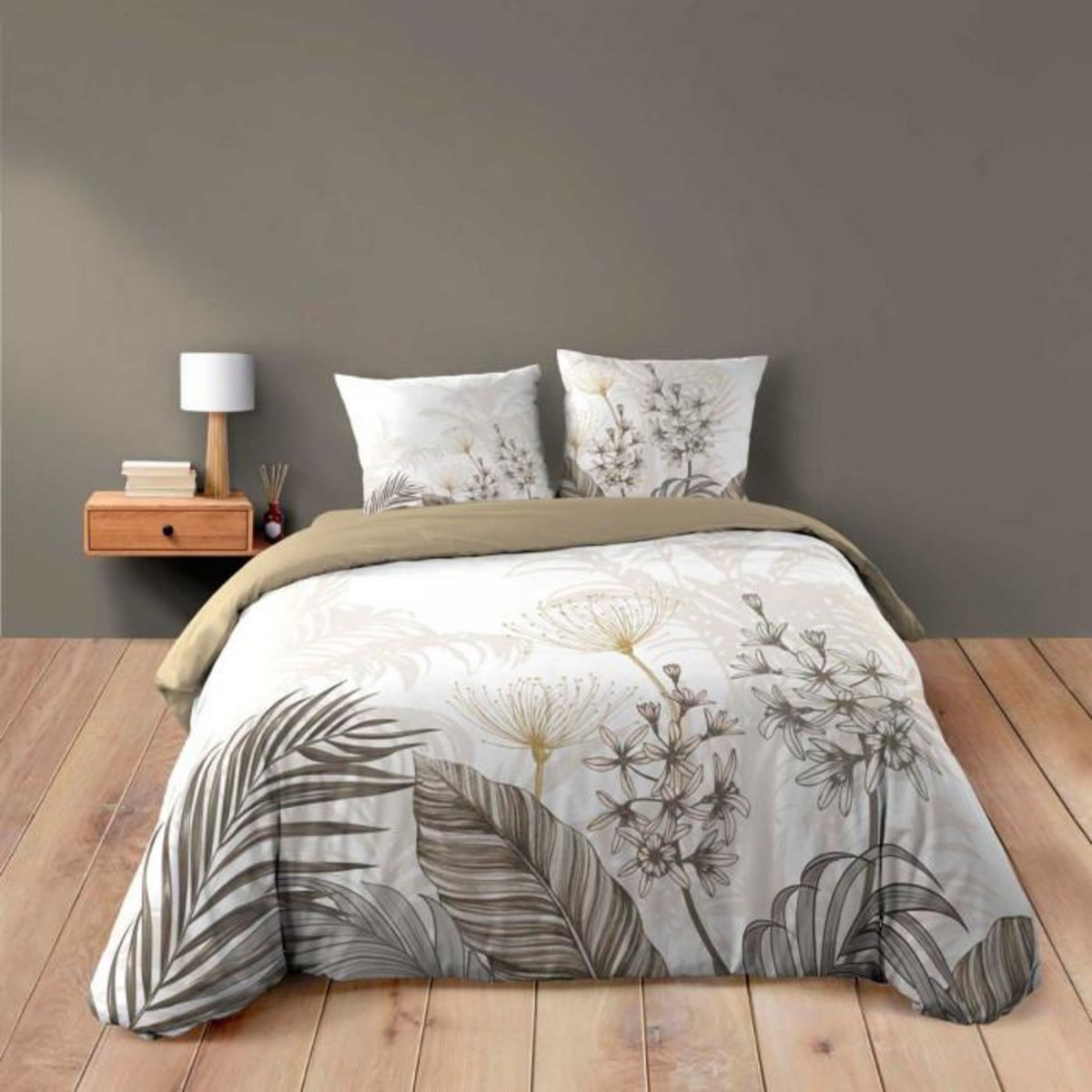 Paris Prix Parure de Lit 3 Pièces  Bastille  260x240cm Multicolore