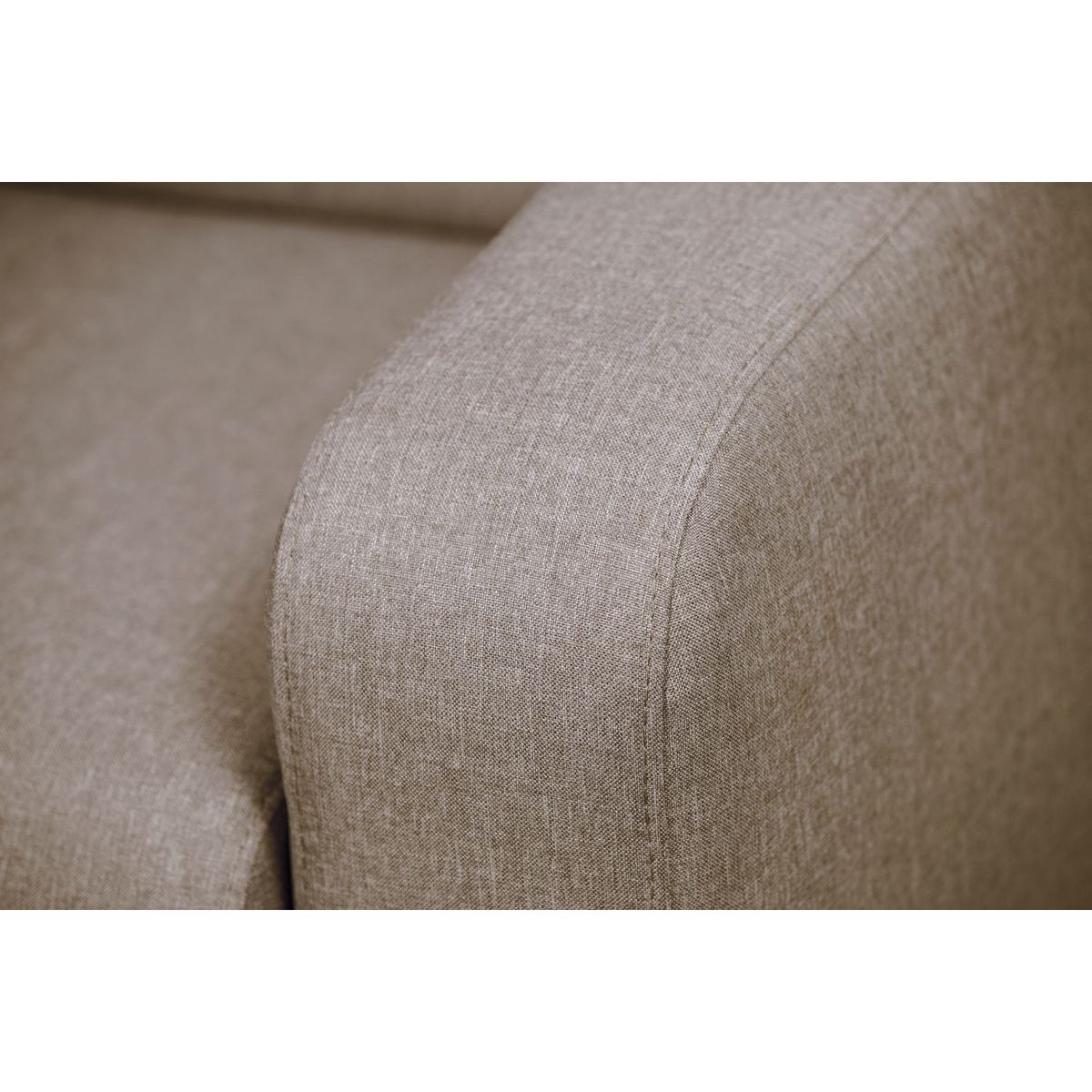 Canapé convertible système couchage express matelas 160x200 13cm 3 places en tissu  DYLAN 