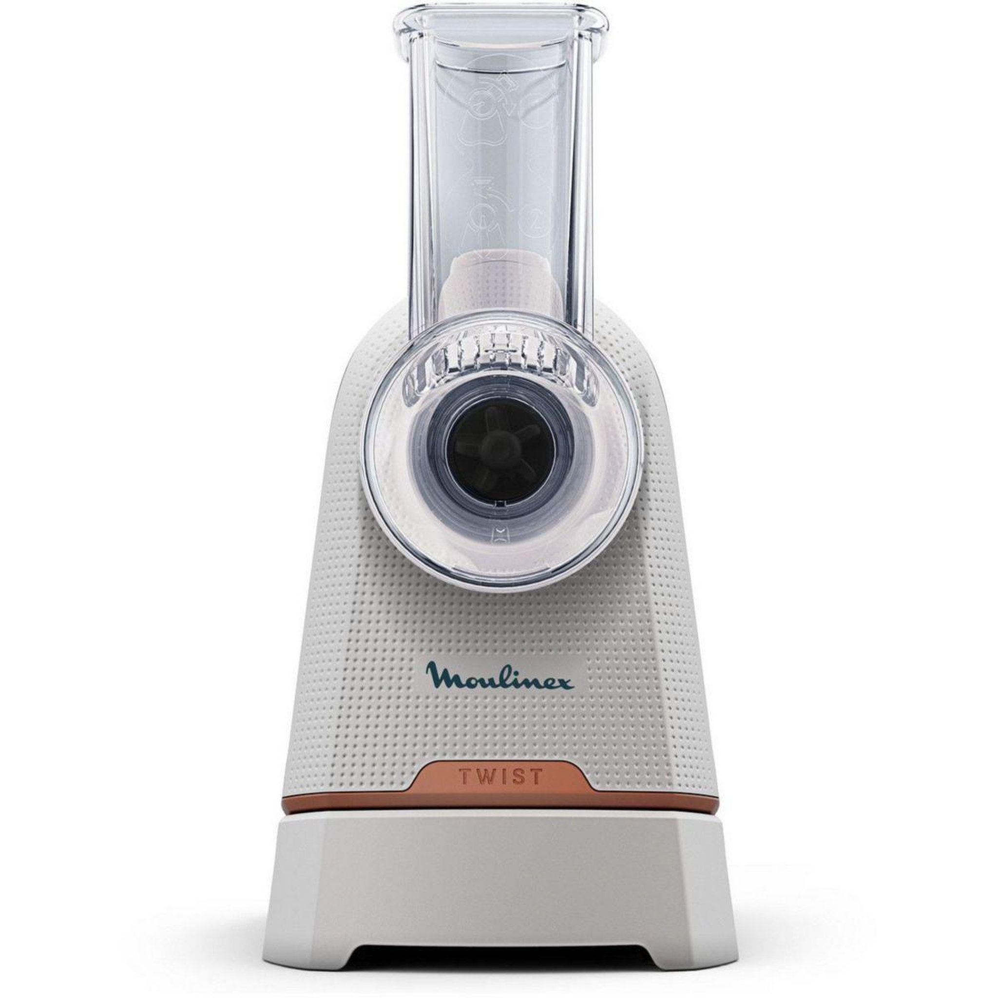 Voir la diapositive 2 : MOULINEX Rapeur trancheur fresh express twist dk863be0