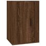 Voir la diapositive 5 : VIDAXL Meubles TV muraux 2 pcs Chene marron 40x34,5x60 cm