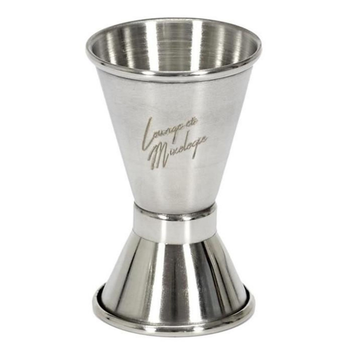 Paris Prix Doseur à Alcool  Double Mesure  8cm Argent