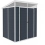 Voir la diapositive 1 : Habitat et Jardin Abri de jardin  Detroit  en résine - Gris - 4.54m² - 1.91 x 2.38 m