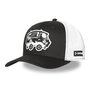 Voir la diapositive 1 : CAPSLAB Casquette trucker prenium semi curved Logo Bakugo
