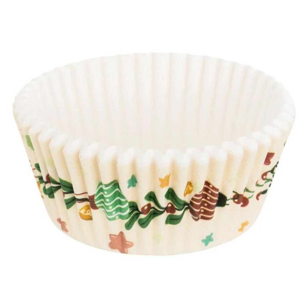 FIVE Lot de 50 Caissettes & 25 Piques  Noël  7cm Multicolore