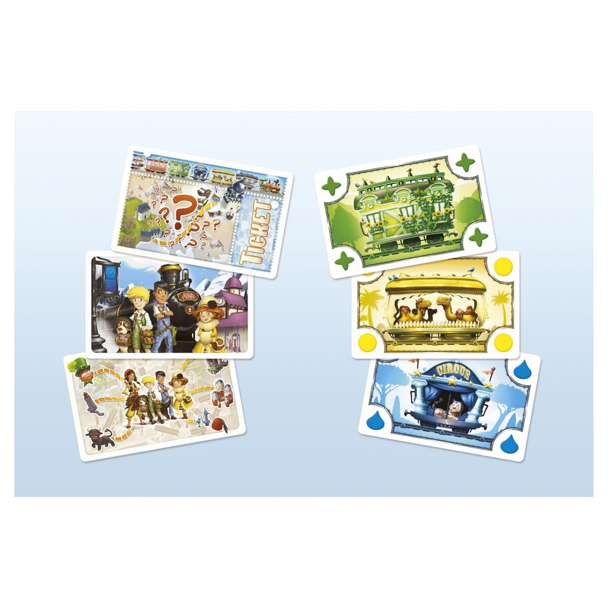 ASMODEE Jeu Les Aventuriers du rail - Mon Premier Voyage