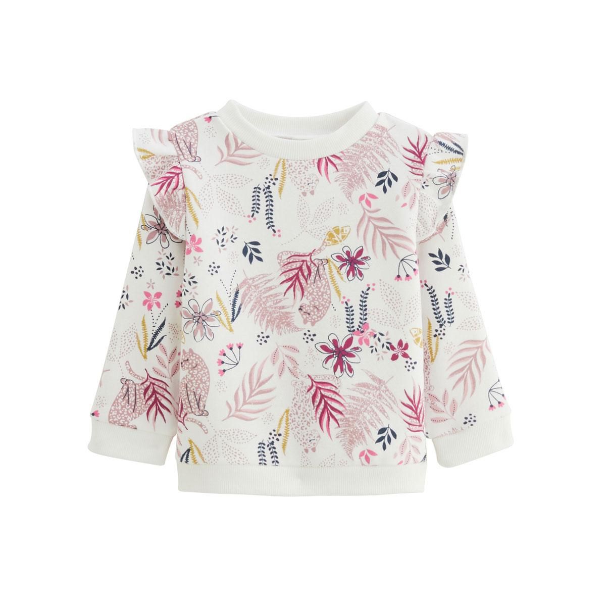 Petit Béguin Ensemble bébé sweat et legging en molleton Louisa