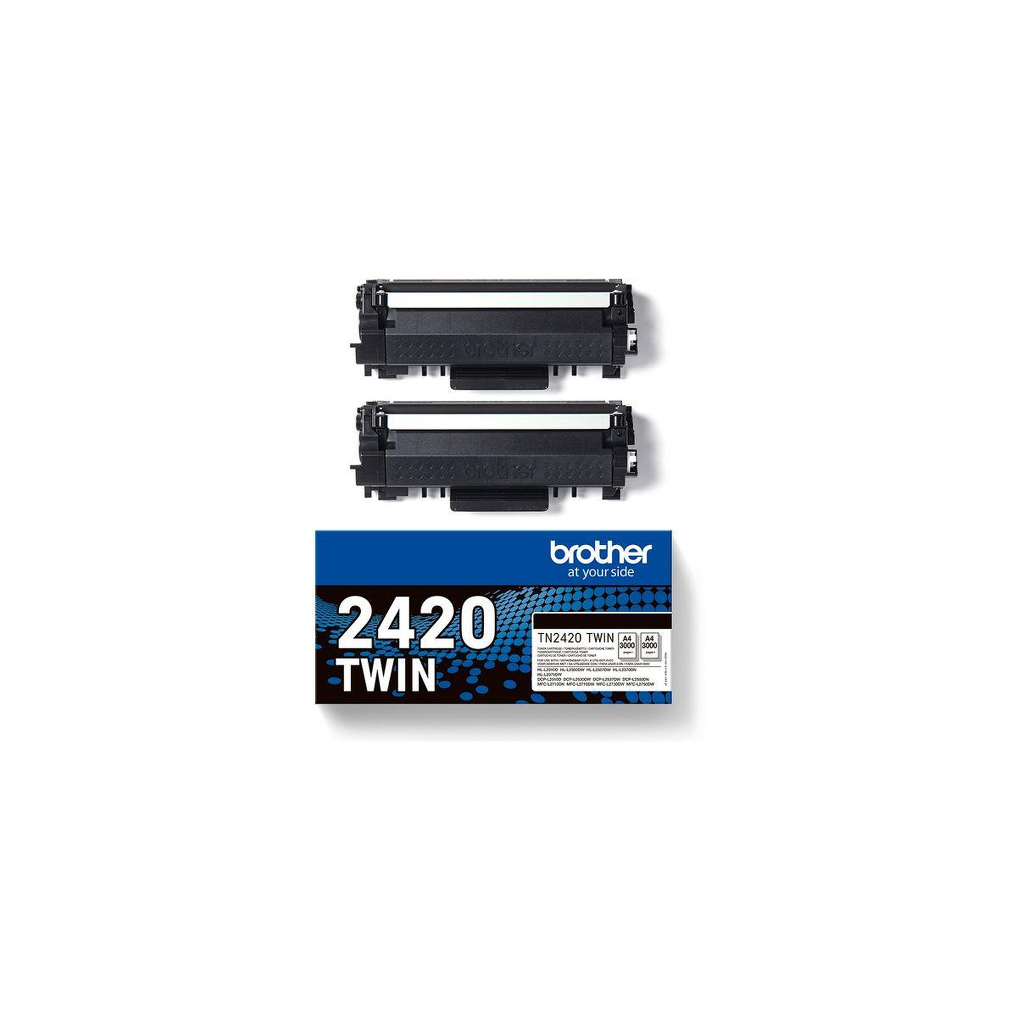 Voir la diapositive 2 : Brother Brother tn-2420twin cartouche de toner 2 pièce(s) original