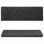 Voir la diapositive 4 : VIDAXL Tapis d'escalier 15 pcs Tissu aiguillete 65x21x4 cm Gris