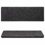 Voir la diapositive 4 : VIDAXL Tapis d'escalier 15 pcs Tissu aiguillete 65x21x4 cm Gris