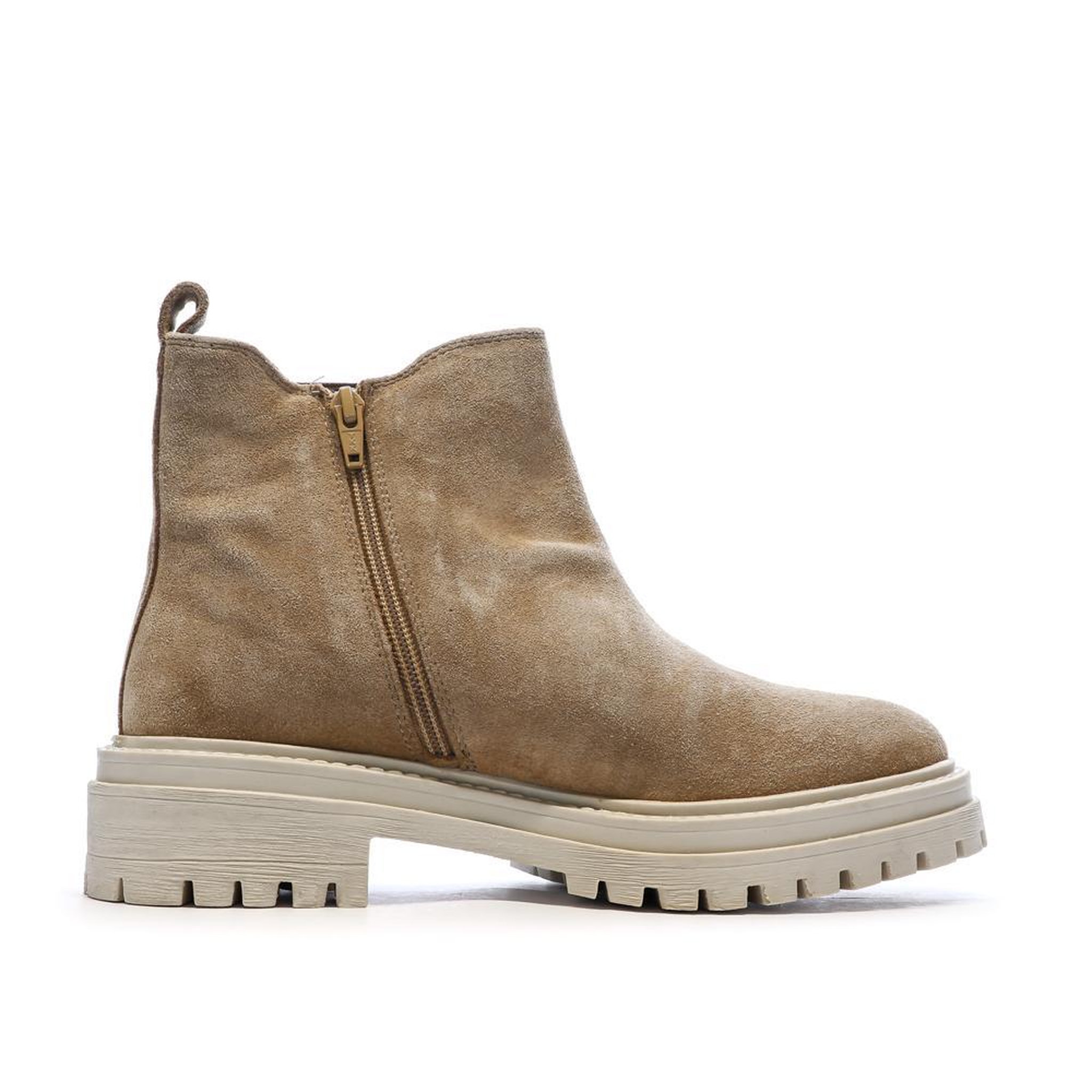 Voir la diapositive 3 : GEOX Bottines taupe femme geox iridea
