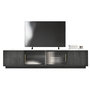 Voir la diapositive 1 : MERAX Meuble tv gris 160 cm mdf