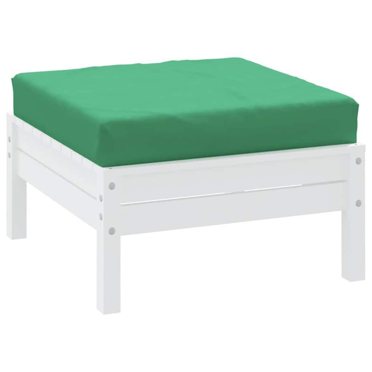 VIDAXL Coussin de palette vert 60x60x8 cm tissu oxford