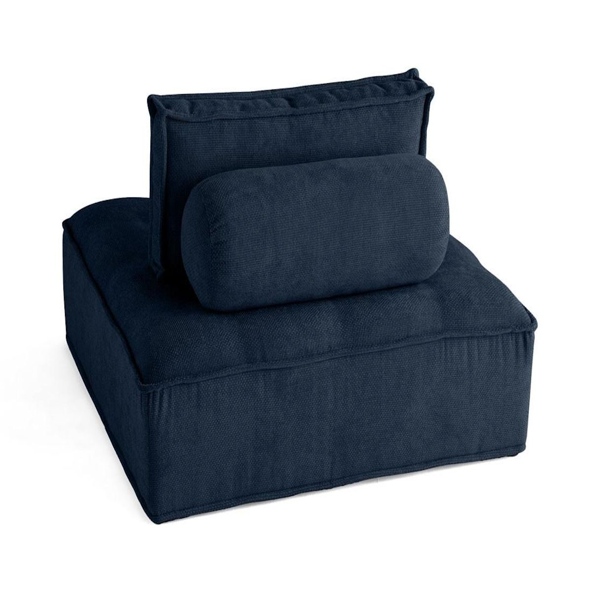 LISA DESIGN Marisol - module d'assise - velours texturé