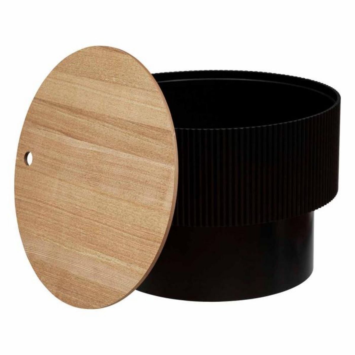 ATMOSPHERA Table Basse avec Coffre  Enola  55cm Noir