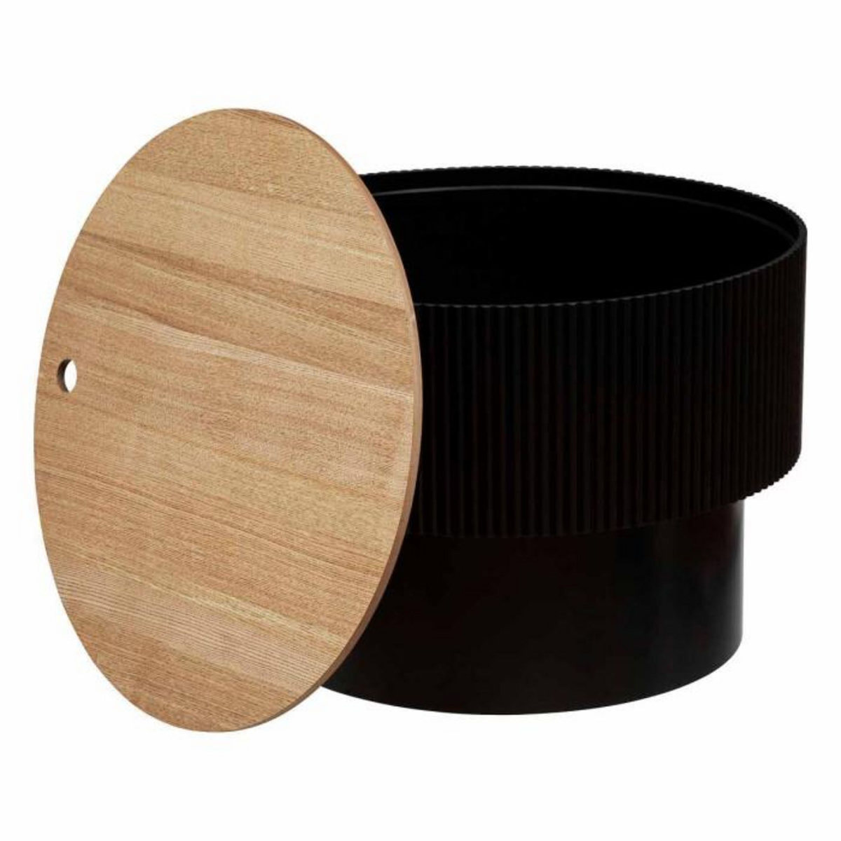 ATMOSPHERA Table Basse avec Coffre  Enola  55cm Noir