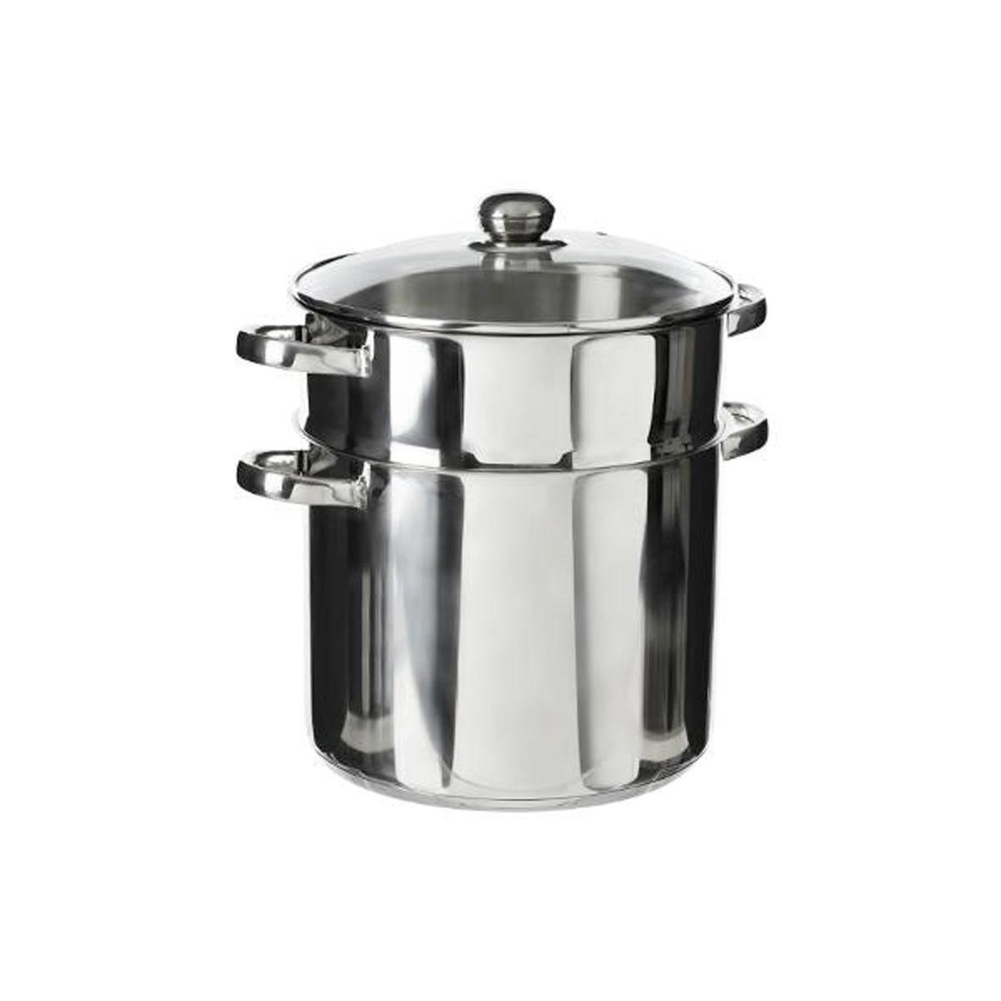 Voir la diapositive 1 : FIVE Couscoussier en inox  tanger  11l argent