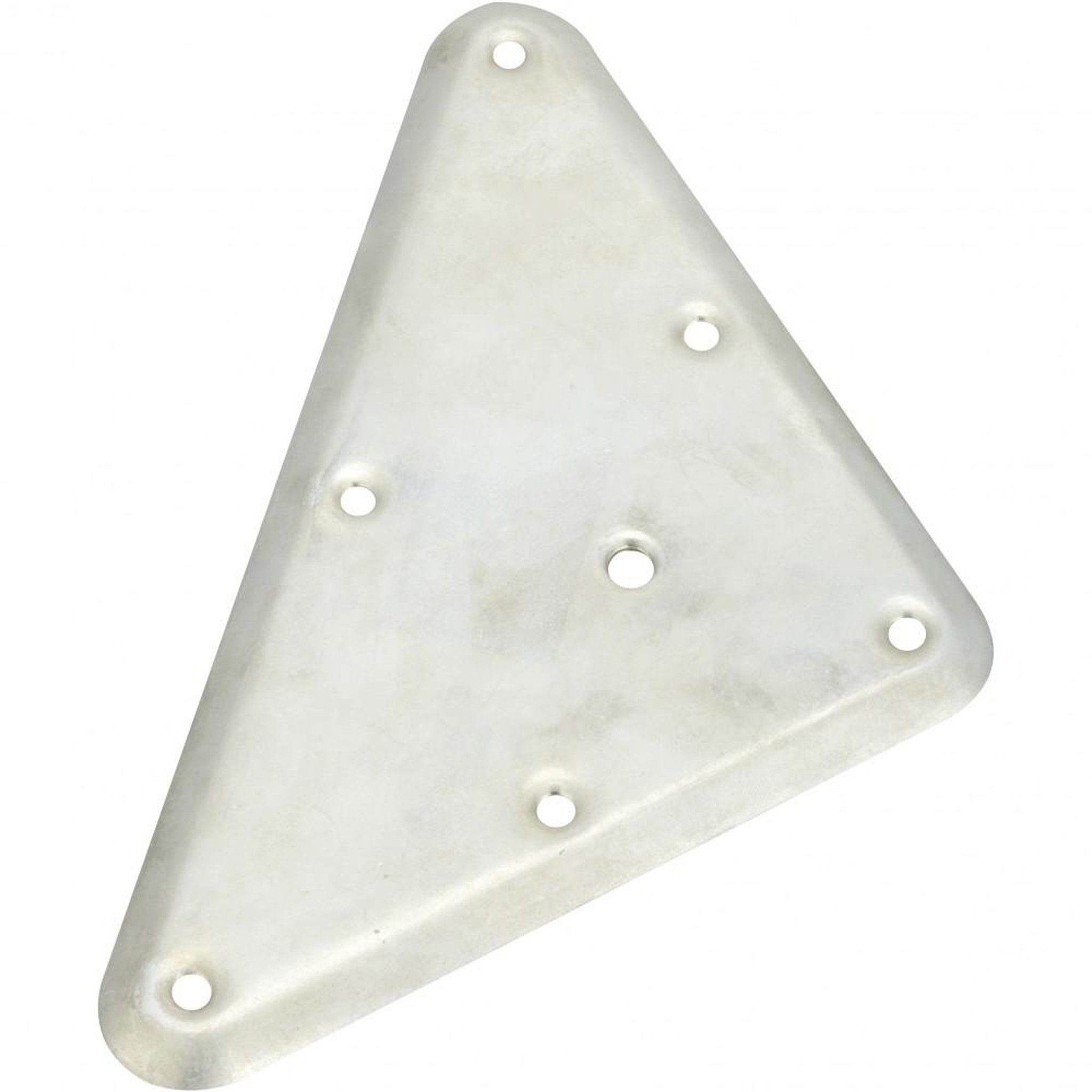 CENTRALE BRICO Plaque de montage triangulaire métal à visser, H.221 x l.126 mm